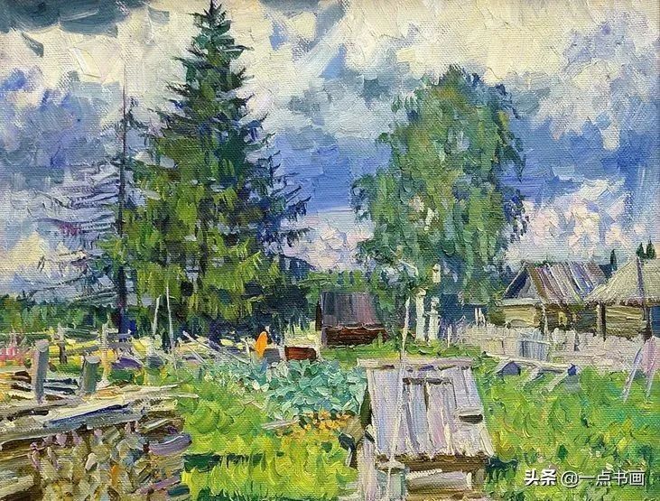 美术学院#阿巴库莫夫:被誉为俄罗斯的金笔,其画笔下都是净化的世界