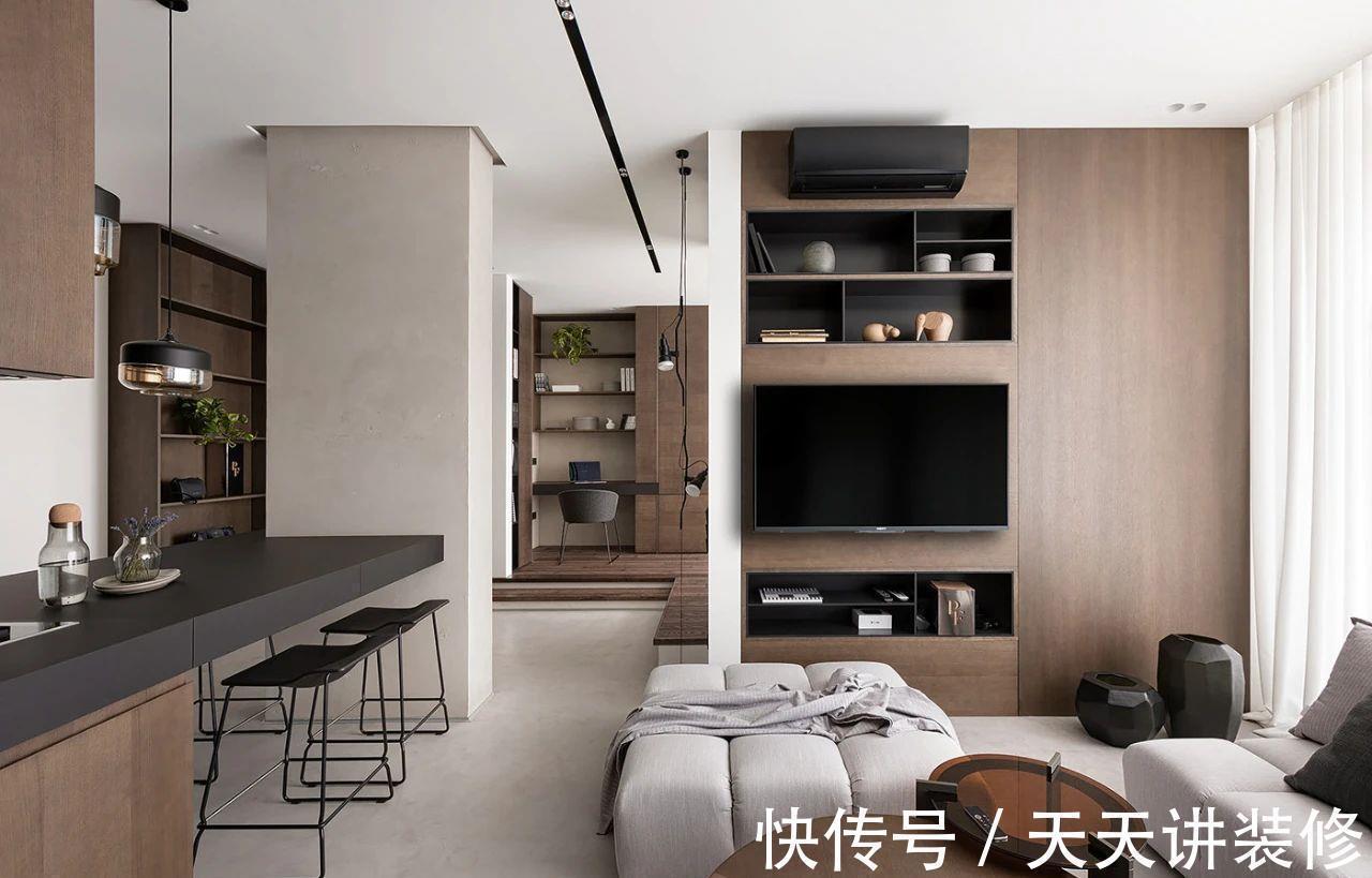 小户型|50㎡、34㎡小户型如何实现空间自由?房子小虽小,我心宽广