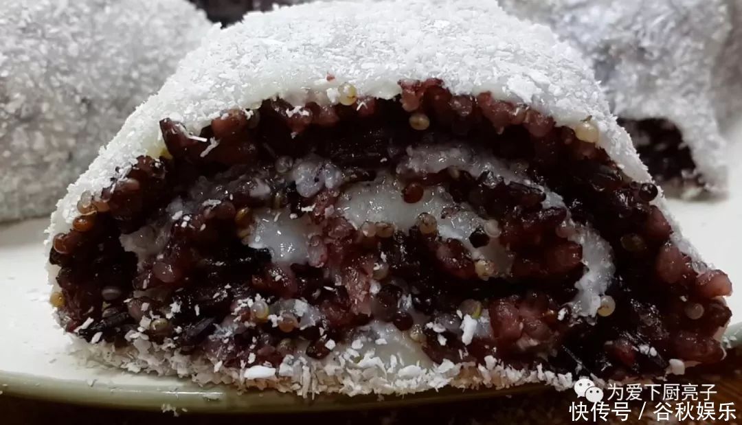 1碗米饭，3勺糯米粉，擀杖一搅，做出创意小零食，比春卷好吃十倍