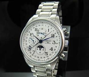 表冠|3M厂浪琴名匠（八针月相）真假对比评测及调校使用方法