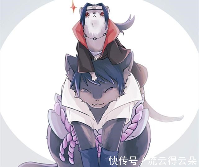 萌萌|忍者们全员“拟兽化”，再不斩秒变“贴身保镖”，鼬的坐骑是佐助