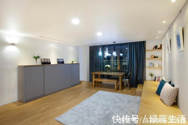 储物柜|一家3口的低欲望生活,客厅不摆沙发卧室不买床,反而越住越舒服