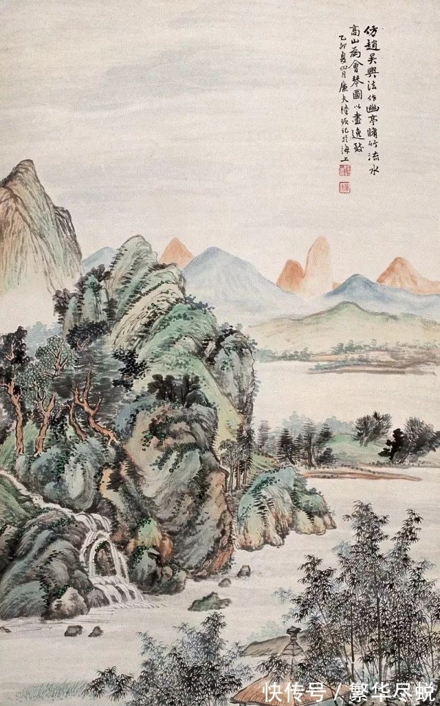 造诣#清代全能画家陆恢,作品之美,刷新你对绘画的认知!