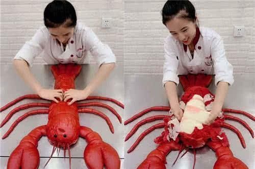 同样是“做蛋糕”,忍了龙虾,忍了瓜子,看见大猪蹄子想来一口