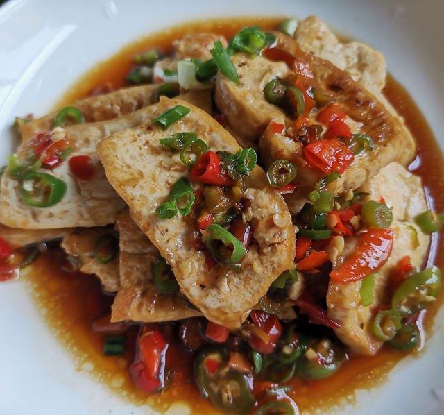 粗茶淡饭|水煮豆腐，简单美味，超级下饭