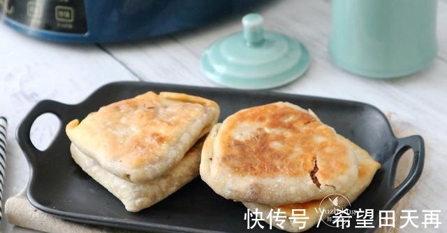 笋干|懒人早餐烙饼,香酥又入味,做法简单几分钟,全家都爱吃!