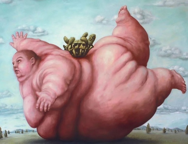 动物们&胆小谨点,插画师笔下的诡异动物看完一秒清醒!