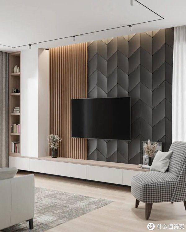 背景墙|30个最美电视背景墙案例,瞬间提升客厅档次,我家直接照搬第11个