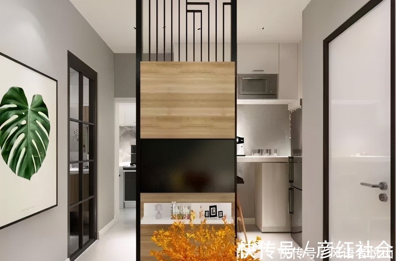 小户型|36㎡两房两厅的小房，还有衣帽间，看完她家的设计我家也有救了！