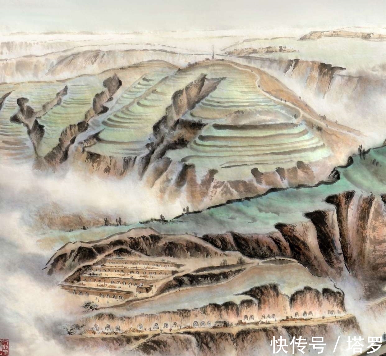 国画!我的中华之旅与组画《中华江山》