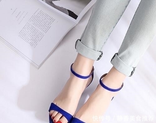 女人味 流行一字带高跟凉鞋,百搭有女人味,搭配裙子或裤装有气质显魅力