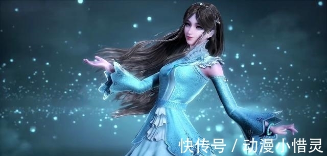 史莱克|斗罗大陆:宁荣荣长裙开叉秀美腿,想不到荣荣也能够这么美