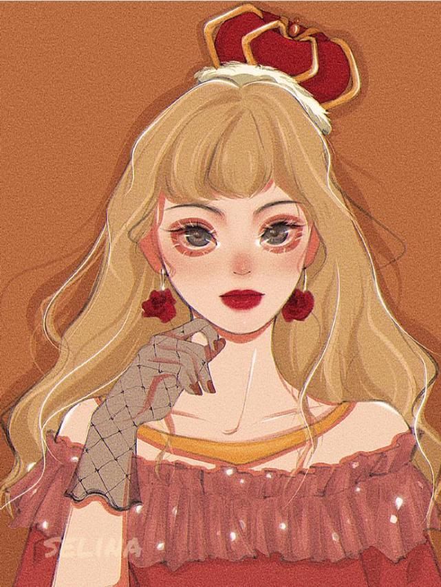 乐佩|迪士尼公主宫廷风头像，艾莎和乐佩像闺蜜，花木兰英气满满