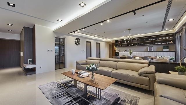 灰网|什么样的生活空间,才算得上是美好现代轻奢风,大道至简