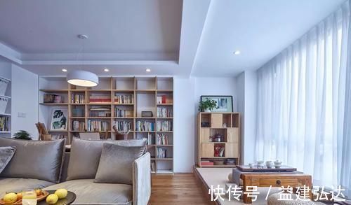 小户型|阳台纳入客厅后，靠窗的这1㎡居然让家里多出一间房！不要太实用