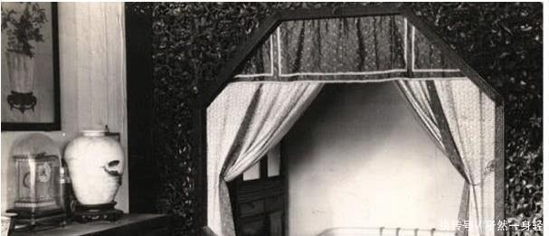 地方|溥仪婉容真实卧室，图四是沐浴的地方，最后一张现代化！