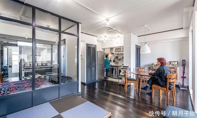 挂杆|日本夫妻72㎡家,隔断不砌墙,收纳不打柜子,宽敞亮堂井井有条