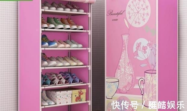 玄关|参观新搬来的女邻居家,门口从不堆鞋子,真有创意,干净又整洁!