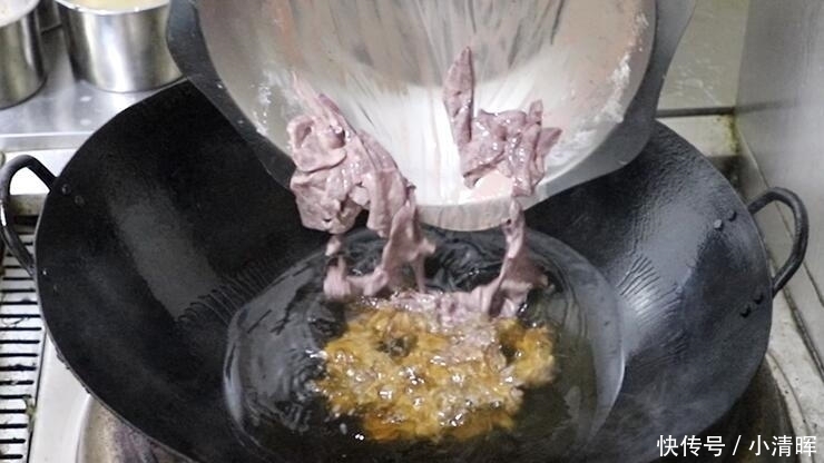 猪肝的最佳吃法,嫩滑爽口,脆而不腥,太好吃了