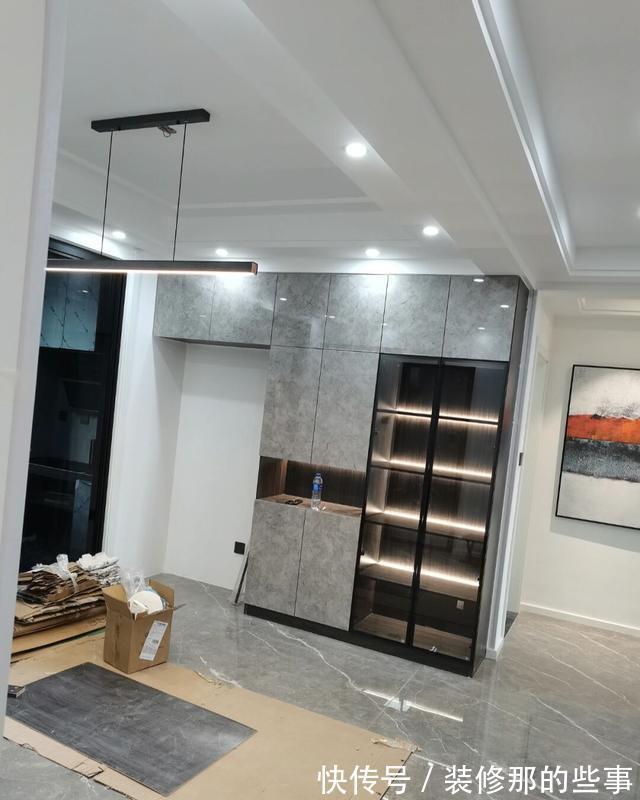 羡慕|看他家辛苦三个月的新房,还没收拾干净就很漂亮,真心让人羡慕