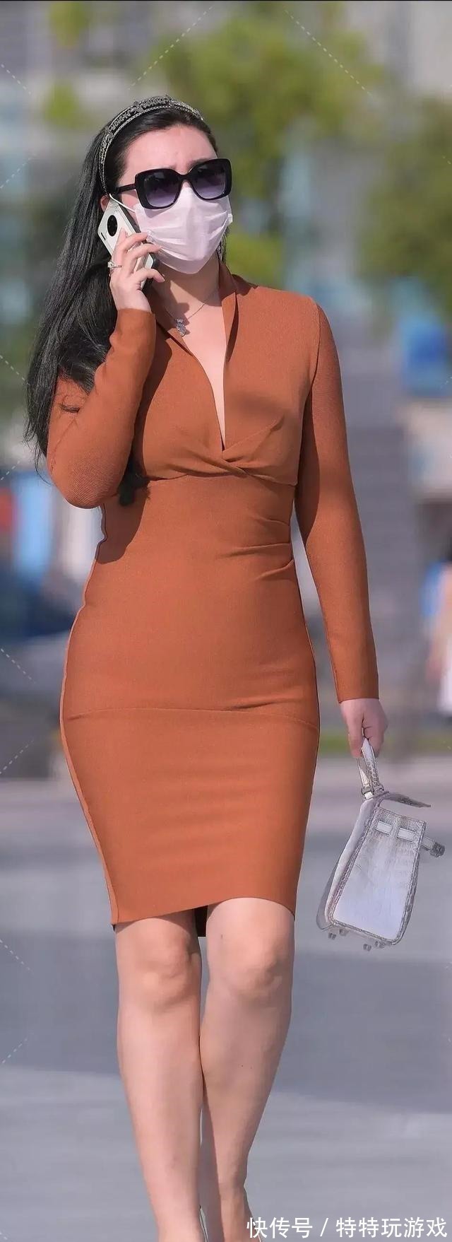 高跟鞋 “胯大”的瑜伽裤美女,看上去年轻有活力,也很清凉!