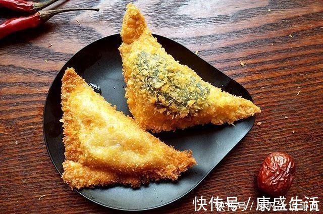 混沌皮别包猪肉了,包点水果粗粮做点心,酥脆香甜,咬一口满嘴香