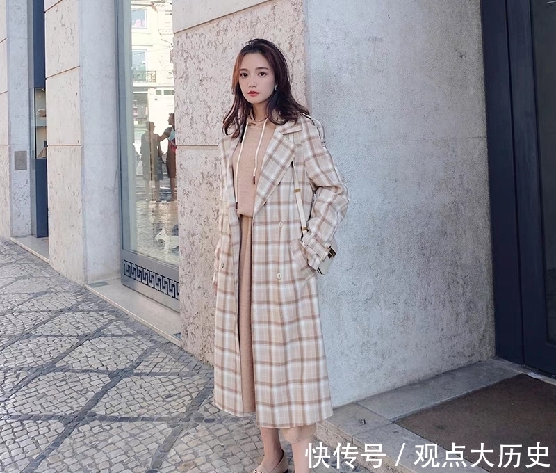 双排扣|秋冬时尚风衣来袭,不负风光不负亲