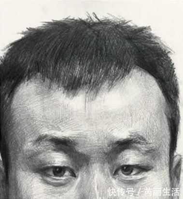 校考!图南画室丨男青年正面素描头像教学讲解丨联考校考素描头像高分卷