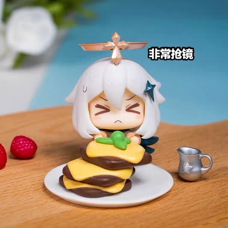 cos|原神:玩家等了4个月的派蒙盲盒到了,它真的被做成了食物!