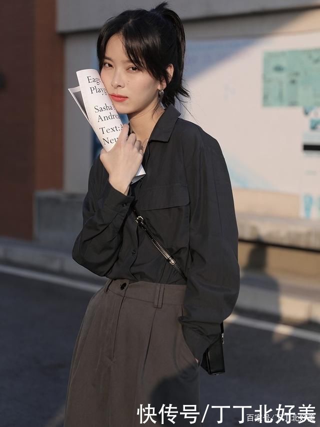 f穿得越简约就越有高级感，早秋这样穿搭，让你的气质提升两档
