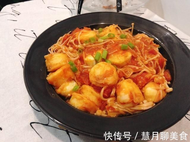白玉豆腐|金针菇的“黄金搭档”，好吃营养谁也比不过它，成本低