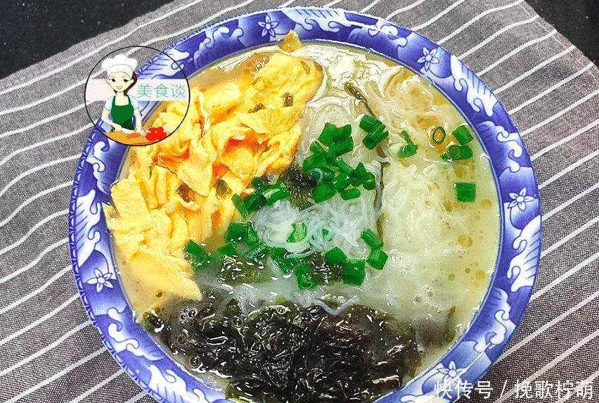 儿子|开学啦,早餐儿子最馋这碗粉,5分钟搞定,简单省事,我最乐意做