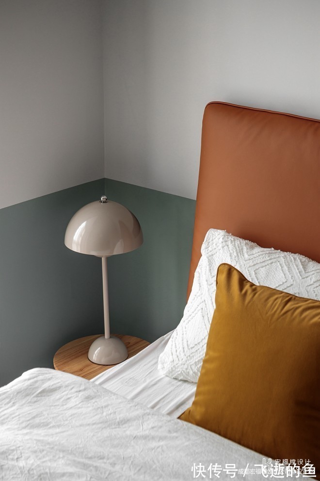 轻食简餐|90平米2居室如何做到潮流混搭风