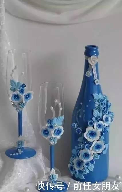 用完的玻璃瓶不要丢,这样利用,简直太美了,有木有……