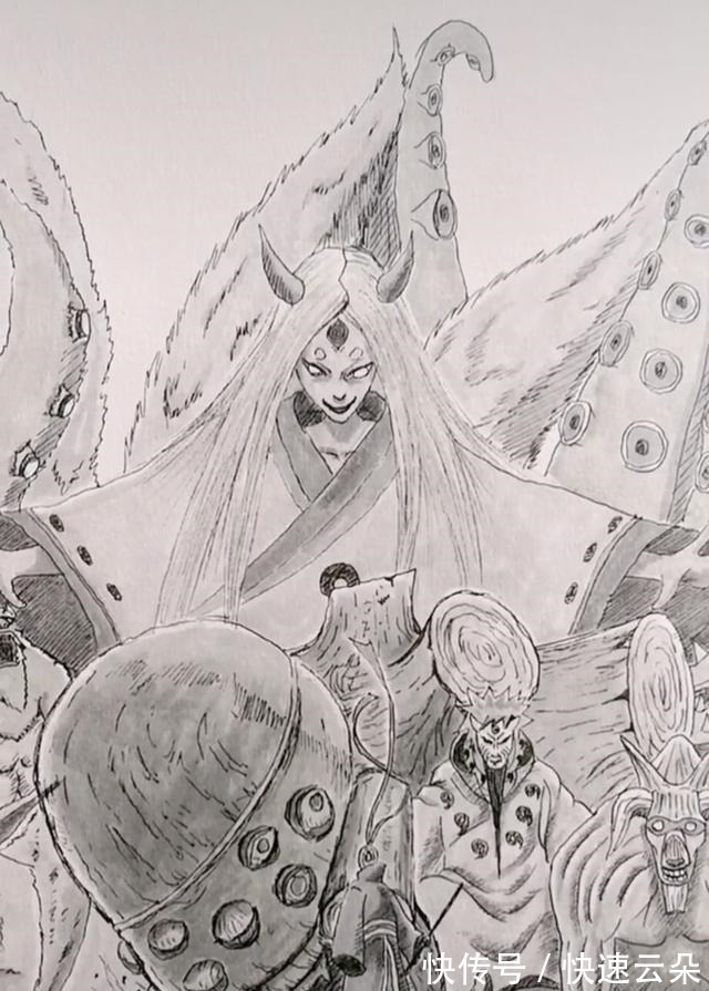 同人作品|价值一万多元的火影同人插画你们见过没这价格买手办难道不香吗