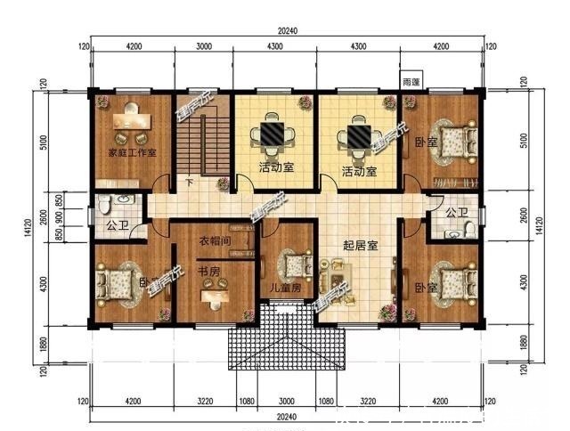 中国风|看了那么多别墅,最爱还是中国风,这套就很赞!