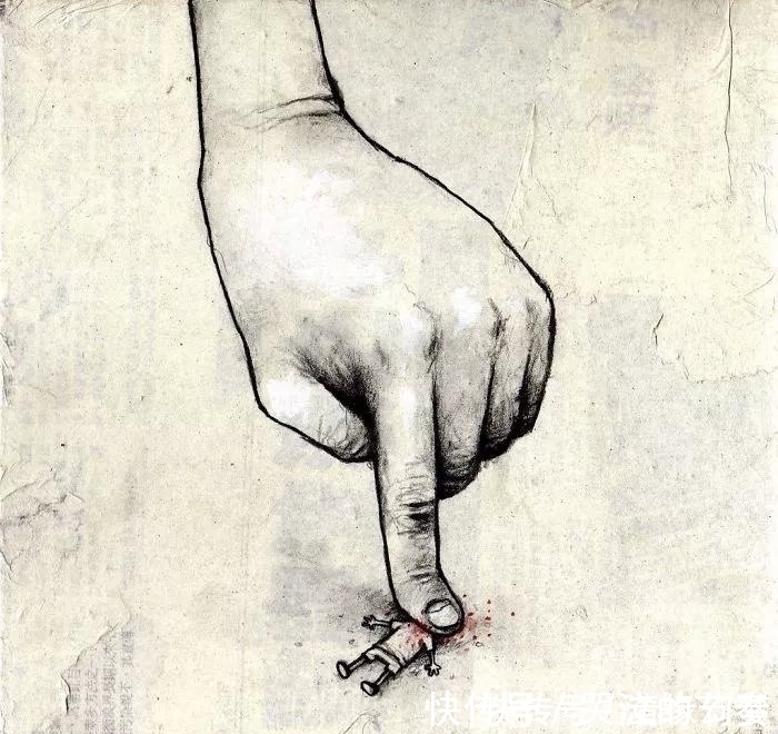 插画&这组内涵插画,刚看第一张笑喷了,看到第三张我就泪奔了