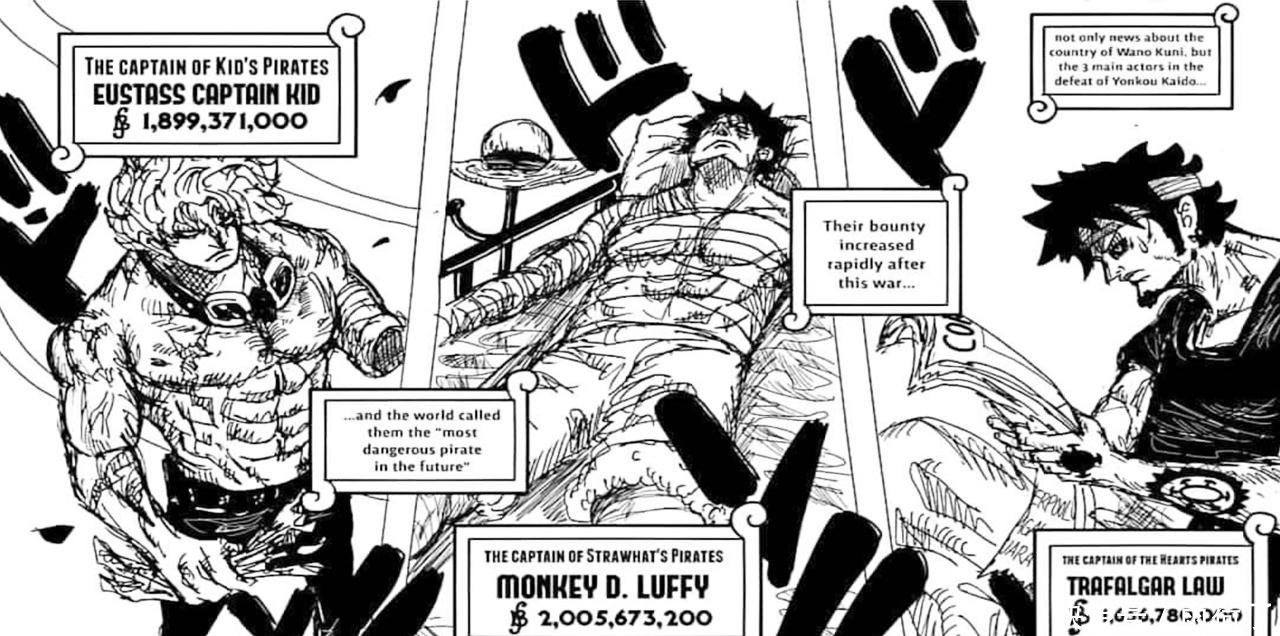 海贼王若险胜四皇 三巨头悬赏金再度飙升 路飞能否突破25亿 全网搜