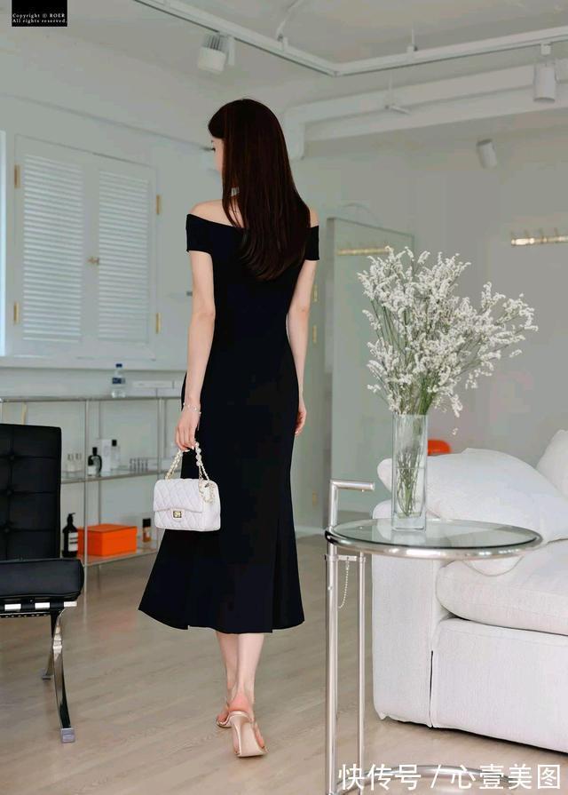 女神|女神孙允珠高清时尚搭配:魅夜精灵优雅花瓶鱼尾晚礼裙