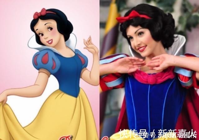 迪士尼|当迪士尼六位公主变成“真人”之后,艾莎气场强大,美人鱼好美