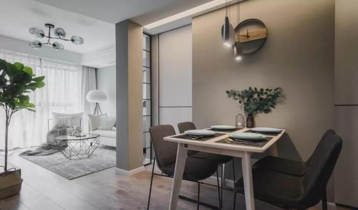 二居室|80平的现代风小户型二居室,90后夫妻的温馨小窝,时尚耐看!