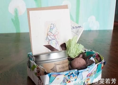 变废为宝用废纸做纸篮子，送给孩子做收纳，纸艺手工附3款教程