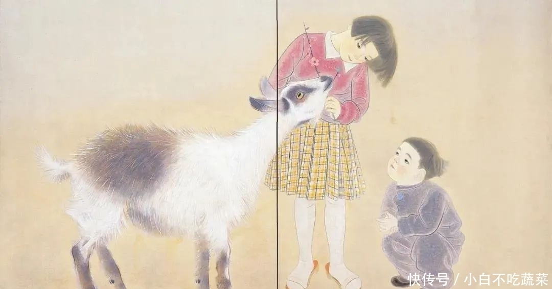 这画中的小生命，纯净天真
