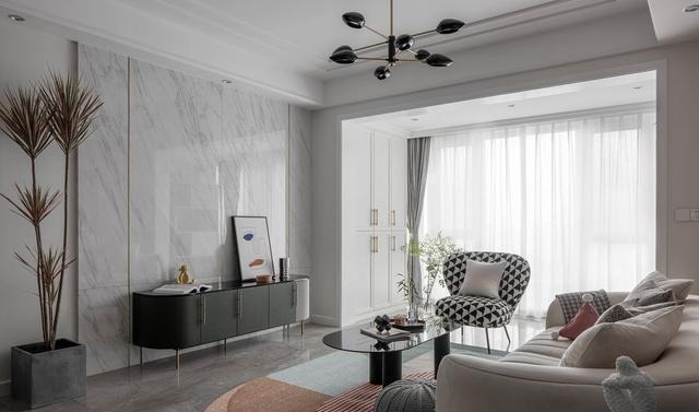 西厨|夫妻俩买下110㎡三居室,装修成轻奢风,室内精致浪漫十分好看