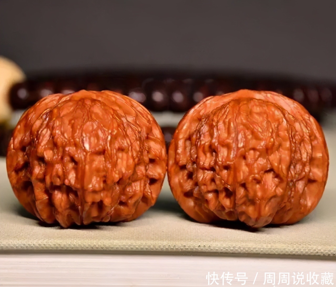 核桃|文玩核桃苹果园品种,适不适合新手盘玩