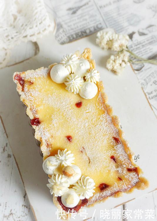 细砂糖|超人气甜品下午茶,芝士流心乳酪挞,不用排队,自己在家也能做