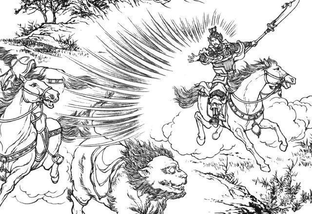 红光#封神这位殷商守护神竟然把陆压、燃灯都打跑了,究竟是什么来头