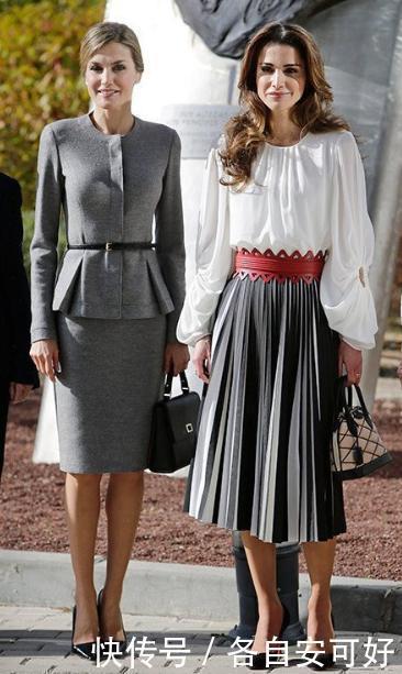 西班牙王后太惊艳!穿粉色透明纱裙美成小仙女,48岁还有颗少女心