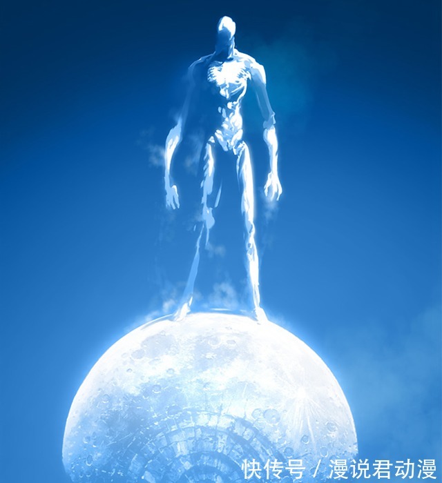 一拳超人|一拳重制198:神明降临,站在月球之上,收回光之神力