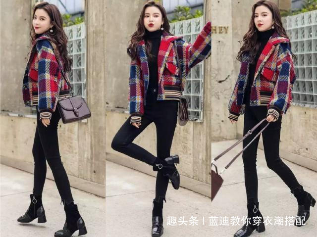 半身裙 马丁靴穿多了,换上今年很流行的切尔西短靴,搭配对了超时髦!